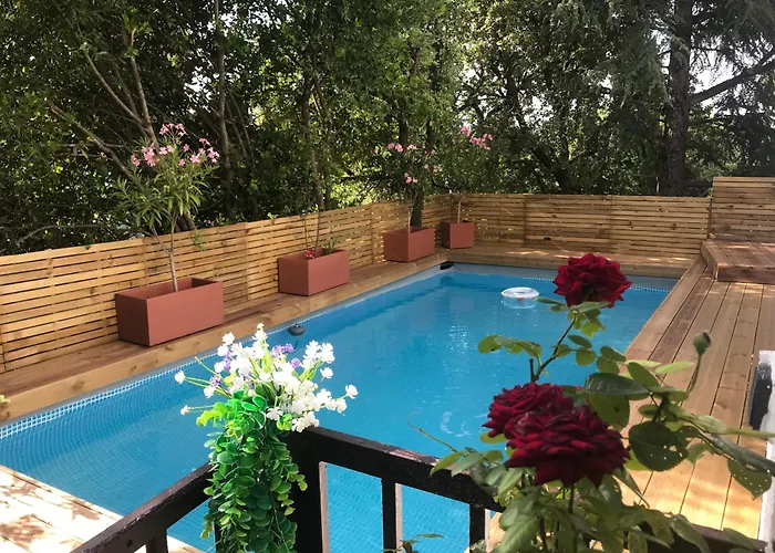 Maison 4 chambres piscine jardin centre ville